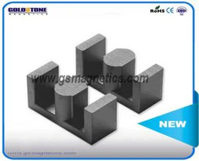 EE turi Ferrite Core, MnZn Yumshoq Magnit Ferrite Core