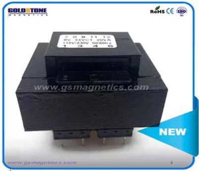 EI5720 Square Pin-toifa Power Transformer 20-sonli qo'mondon uskunasini xususiylashtirishga qarshi